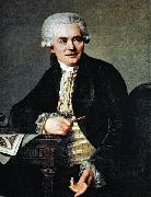 Antoine Vestier Portrait of Johann Heinrich Riesener oil painting on canvas